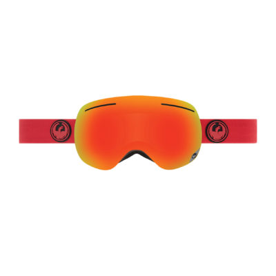 Men's Dragon Goggles - Dragon X1 Goggles. Bitter - Red Ionized